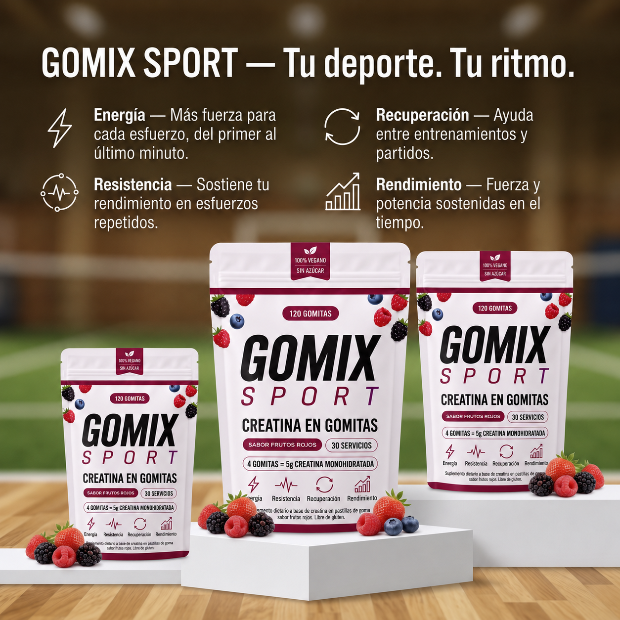 GOMIX SPORT - Creatina en Gomitas